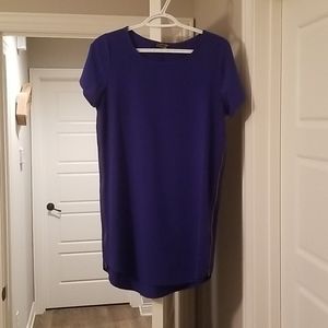 Royal Blue Shirt Dress
